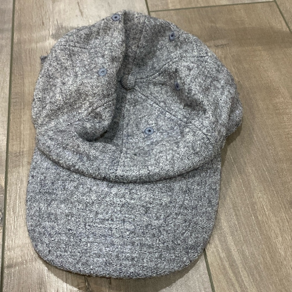 Grey baseball hat